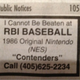 Illustration for article titled Call This Number If You Think You Can Beat Some Guy In emR.B.I. Baseball/em